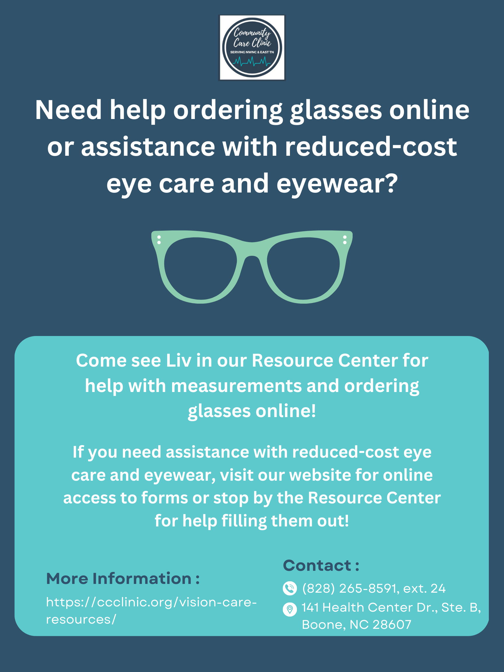 Vision Care Resources Flyer